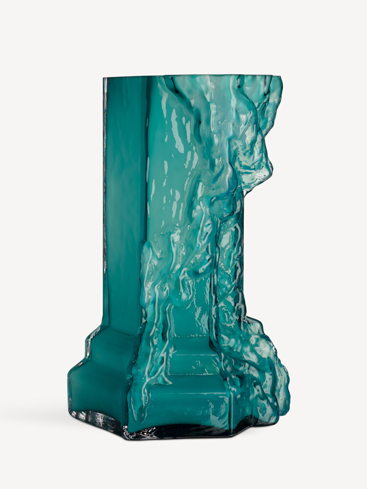 K&B Rocky vase turkis 35cm